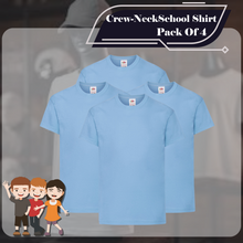 Load image into Gallery viewer, Pack Of 4 PE Kit Sportswear Crewneck School T-Shirts