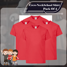 Load image into Gallery viewer, Pack Of 4 PE Kit Sportswear Crewneck School T-Shirts