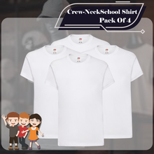 Load image into Gallery viewer, Pack Of 4 PE Kit Sportswear Crewneck School T-Shirts