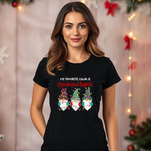 Load image into Gallery viewer, Funny Christmas Gnomes with Christmas Lights T-Shirt