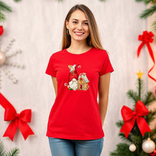 Load image into Gallery viewer, Christmas Tree & Gnome T-Shirts