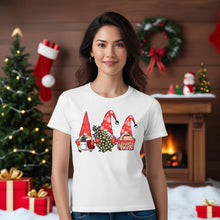 Load image into Gallery viewer, Christmas Lights Gnome T-Shirts for Kids and Adults