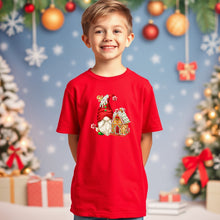 Load image into Gallery viewer, Christmas Tree & Gnome T-Shirts