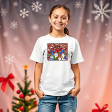 Load image into Gallery viewer, Christmas Tree Gnome T-Shirts – Festive Matching Sets