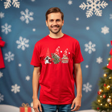 Load image into Gallery viewer, Christmas Lights Gnome T-Shirts for Kids and Adults