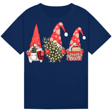 Load image into Gallery viewer, Christmas Lights Gnome T-Shirts for Kids and Adults