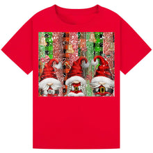 Load image into Gallery viewer, Funny Christmas T-Shirts – Gnomes with Tree & Lights