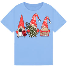 Load image into Gallery viewer, Christmas Lights Gnome T-Shirts for Kids and Adults