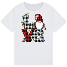 Load image into Gallery viewer, Matching Christmas T-Shirts with Funny Gnome Designs