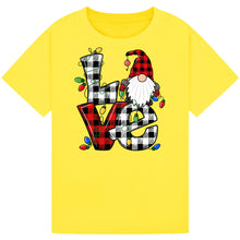 Load image into Gallery viewer, Matching Christmas T-Shirts with Funny Gnome Designs