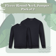 Load image into Gallery viewer, Pack Of 2 Boys Round Neck School Jumpers