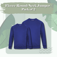 Load image into Gallery viewer, Pack Of 2 Boys Round Neck School Jumpers