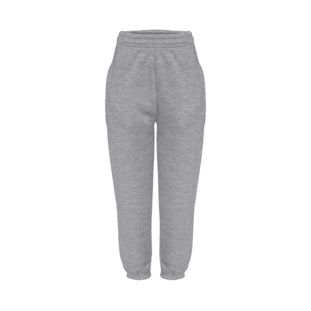 Unisex Kids Fleece Jogging Bottoms Sports PE Trouser Grey streetwiseclothinguk