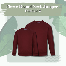 Load image into Gallery viewer, Pack Of 2 Boys Round Neck School Jumpers