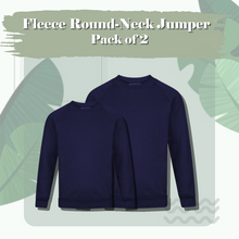 Load image into Gallery viewer, Pack Of 2 Boys Round Neck School Jumpers