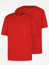 Load image into Gallery viewer, PE Kit Sportswear Red Crewneck School T-Shirts