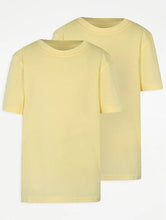 Load image into Gallery viewer, PE Kit Sportswear Yellow Crewneck School T-Shirts