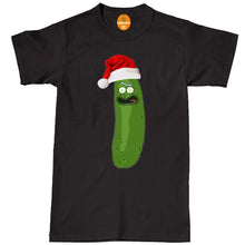 Load image into Gallery viewer, Pickle Santa Christmas T-Shirt