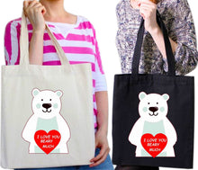 Load image into Gallery viewer, Cute I Love You Beary Much True Love Heart