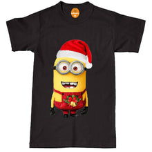 Load image into Gallery viewer, Christmas Minions T-shirt Funny Secret Santa Xmas