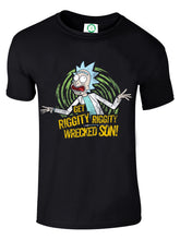 Load image into Gallery viewer, Rick and Morty Get Riggity Riggity Wrecked Son Funny T-shirt