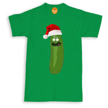 Load image into Gallery viewer, Pickle Santa Christmas T-Shirt