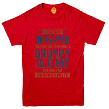 Load image into Gallery viewer, Funny T-Shirts Men's Grumpy Old Git T Shirt Dad Grandad Uncle birthday tshirt