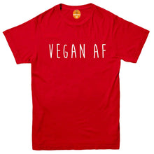 Load image into Gallery viewer, Vegan AF T-Shirt, Animal Rights Slogan Unisex Tee