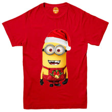 Load image into Gallery viewer, Christmas Minions T-shirt Funny Secret Santa Xmas