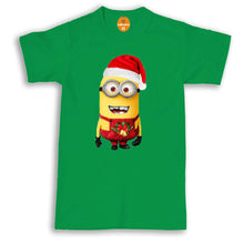 Load image into Gallery viewer, Christmas Minions T-shirt Funny Secret Santa Xmas