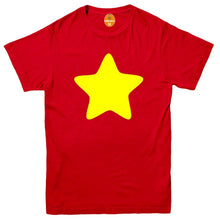 Load image into Gallery viewer, Steven Universe Yellow Star T-Shirt Shield Jap Cartoon Funny Ruby Gem CookieCat