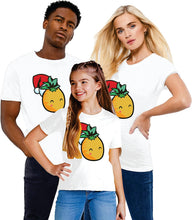 Load image into Gallery viewer, Christmas Kids Cute Vegan T Shirts Xmas Holiday Matching Family Boys Merry Xmas T Shirts Tops for Men Women