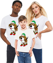 Load image into Gallery viewer, Christmas T Shirts Cute Elf Dog Santa Merry Xmas Outfits T-Shirt Top