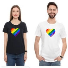 Load image into Gallery viewer, LGBT RAINBOW LESBIAN FESTIVAL HEART