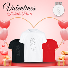 Load image into Gallery viewer, Happy Valentines Day T-Shirt, Cute Love Couple Tee Top