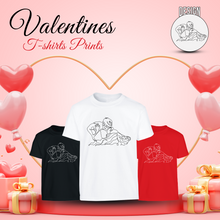 Load image into Gallery viewer, Relationship Happy Valentine's Day T-Shirt, Cute Short Sleeves Tee Top for Men or Women