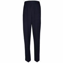 Load image into Gallery viewer, Kids Boys Pull Up School Uniform Full Length Trouser Navy Blue