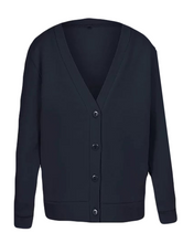 Load image into Gallery viewer, Girls Navy Blue School Cardigan