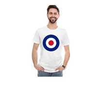 Load image into Gallery viewer, Classic Scooterist MOD Target Retro Tee Mods Unisex T-shirt Top