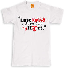 Load image into Gallery viewer, Wham Christmas T-Shirt, Last Xmas I Gave You My Heart Adult & Kids Tee Top