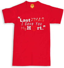 Load image into Gallery viewer, Wham Christmas T-Shirt, Last Xmas I Gave You My Heart Adult & Kids Tee Top