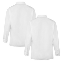 Load image into Gallery viewer, Pack of 2 Girls School Uniform Long Sleeves White Blouse Shirt