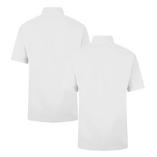 Load image into Gallery viewer, Pack of 2 Girls School Uniform Short Sleeves White Blouse Shirt