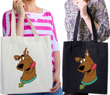 Load image into Gallery viewer, Scooby Doo Cartoon Funny Family Retro Present Tote Bag Reusable Cotton Bags