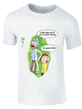 Load image into Gallery viewer, Rick and Morty T-Shirt, We're on a T-Shirt