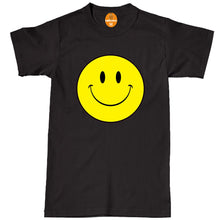 Load image into Gallery viewer, Acid Smiley Face Yellow Adults and Kids Unisex T-shirt
