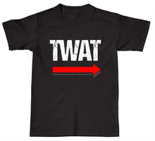 Load image into Gallery viewer, TWAT t shirt top wasted youth hipster SWAG indie geek nerd shop baggy dop FUNNY