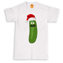 Load image into Gallery viewer, Pickle Santa Christmas T-Shirt