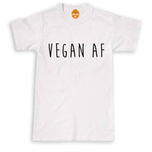 Load image into Gallery viewer, Vegan AF T-Shirt, Animal Rights Slogan Unisex Tee