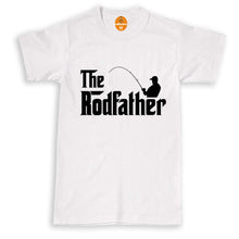 Load image into Gallery viewer, The Rodfather Funny Fishing T-Shirt Fisherman Gift